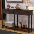 Espresso Console Table Sofa Table B26815