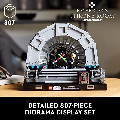 LEGO Star Wars Emperor’s Throne Room Diorama Building Set W893707