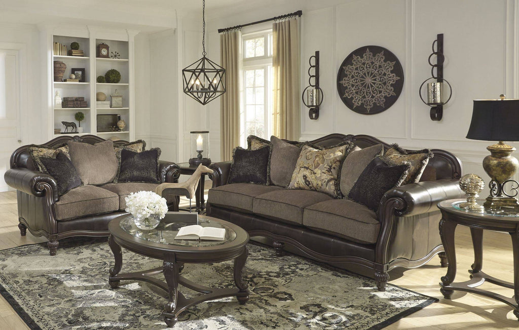 Dark Brown Accent Cabinet S891459