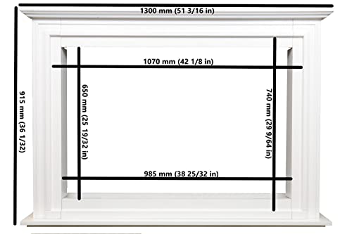 Smart Electric Fireplace with Mantel E888787