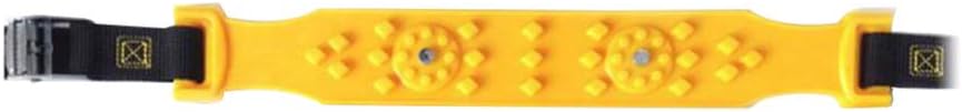 10Pcs Car Snow Chains Yellow Pack of 2 P3824