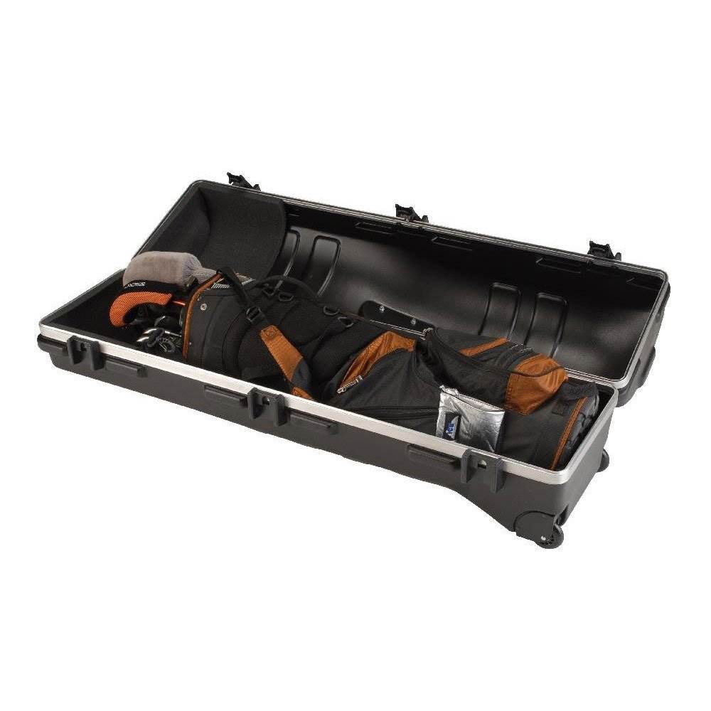Hard Shell Plastic Wheeled Golf Carrier D53736