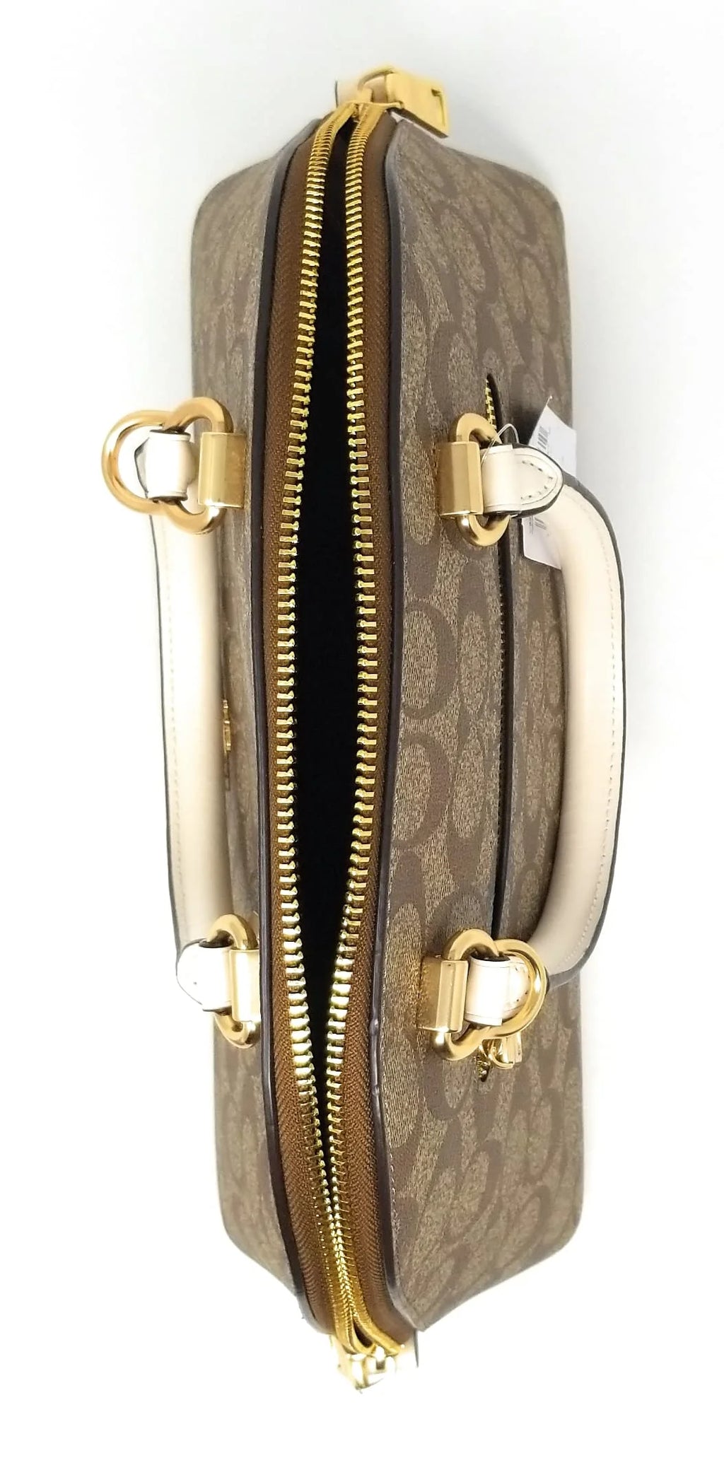 Signature Canvas Satchel O876