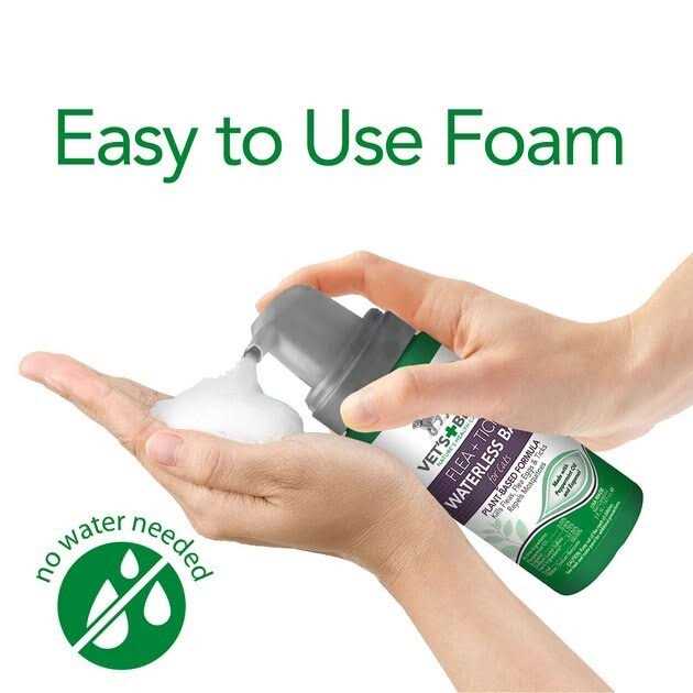 Flea & Tick Waterless Bath for Cats O8913