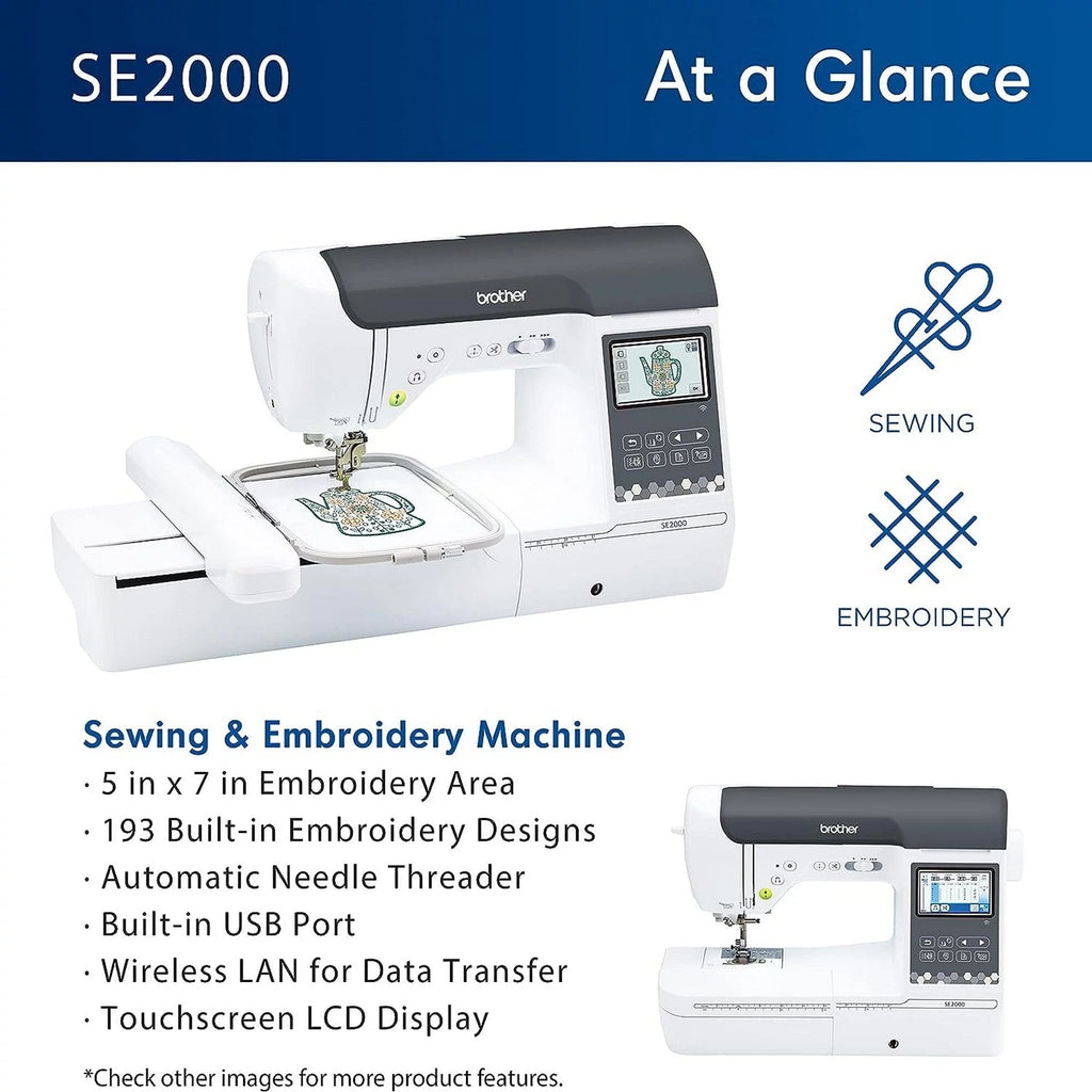Embroidery & Sewing Machine T7962