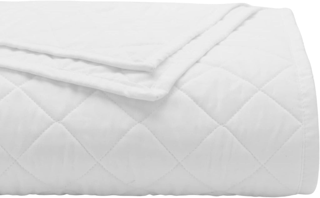 White 100% Cotton Full/Queen Quilt M462331
