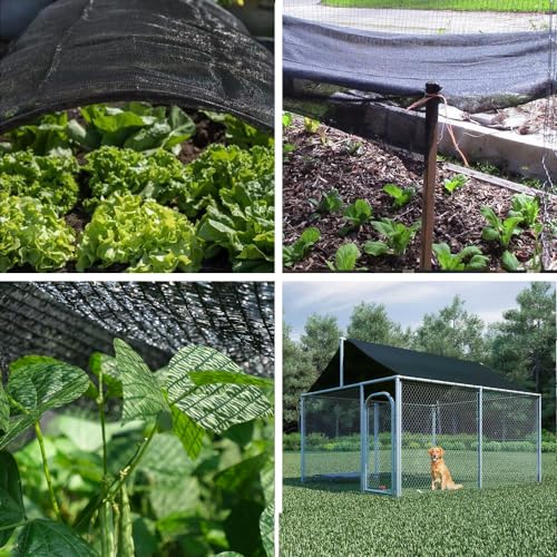 6.5X20Ft 40% Shade Cloth Mesh Tarp V545