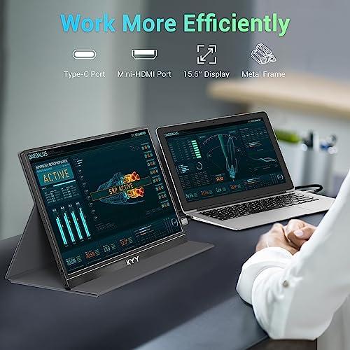 15.6'' FHD 1080P USB C HDMI IPS Portable Monitor I9149