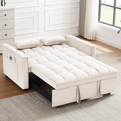 Grey Sleeper Sofa Bed V25777