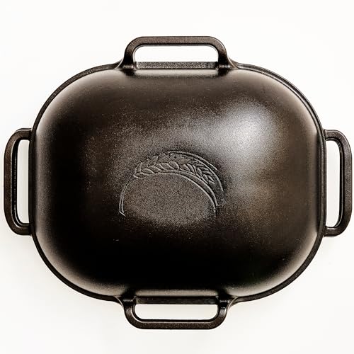 Cast Iron Bread Pan with Lid C4836