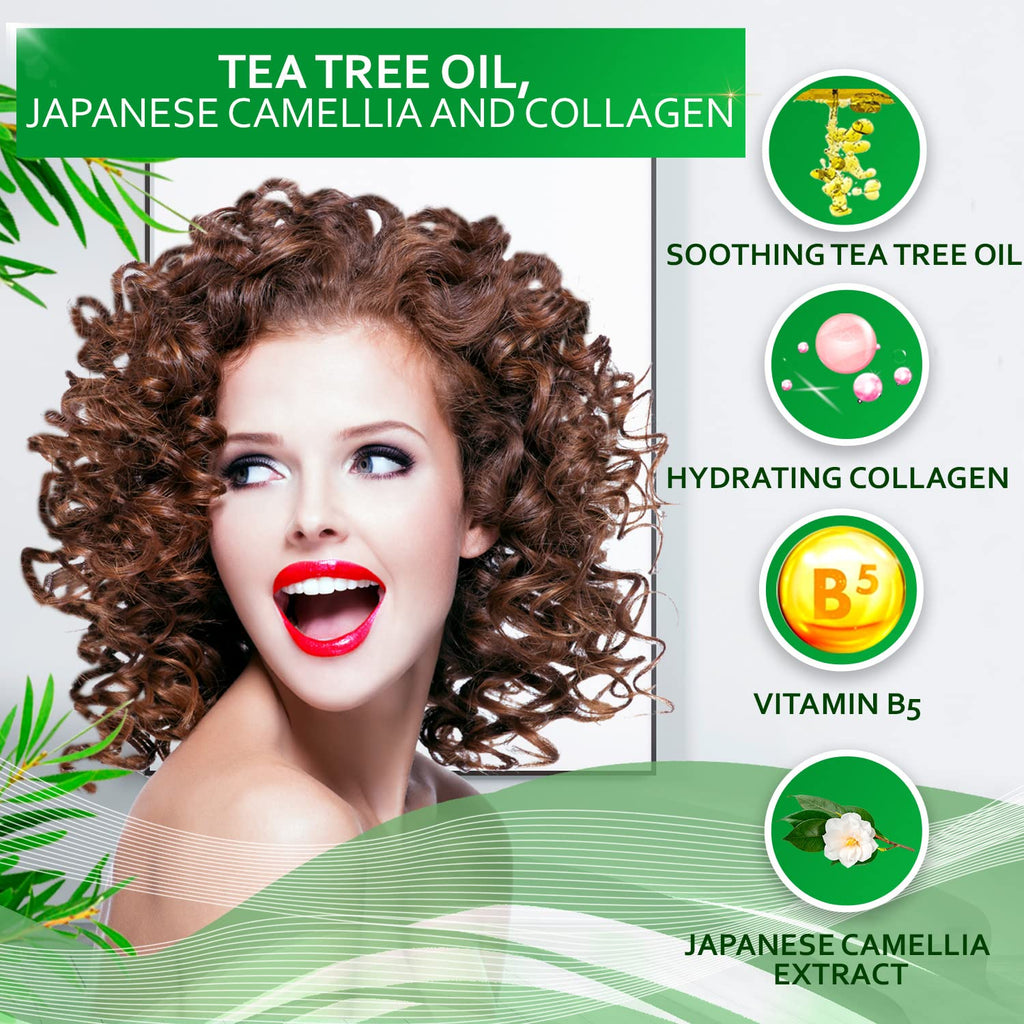 Tea Tree Oil Shampoo and Conditioner Set T7901