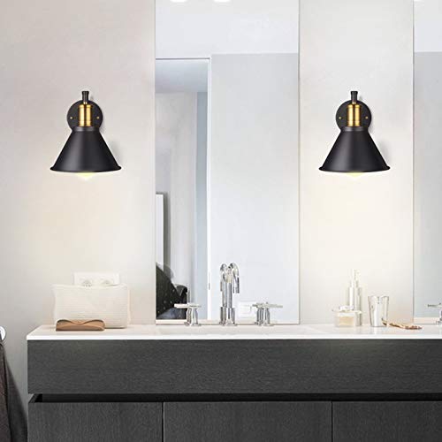 Bronze and Black Swing Arm Wall Lamp with On/Off Switch B669801