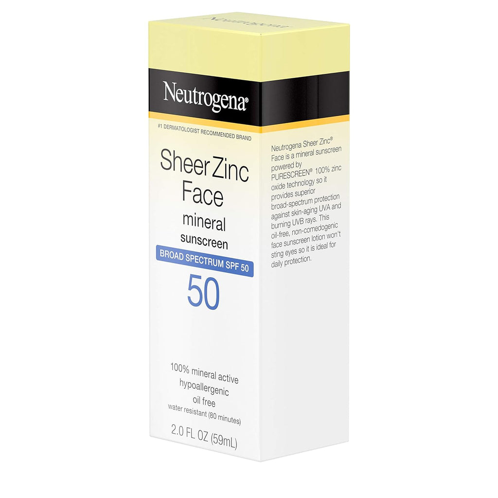 2 fl. oz Mineral Face Sunscreen SPF 50 H435