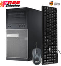 Restored Intel Core i5 16GB Ram 128GB SSD + 2TB HDD Desktop Tower PC H82957