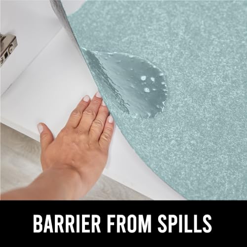 Gray 28 x 22 in Waterproof Silicone Under Sink Mat W419627