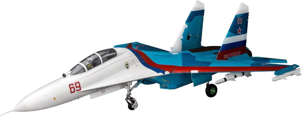 RC Airplane SU-30 Twin 70mm EDF BNF Basic 1100mm S92625