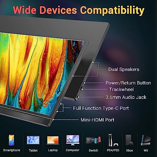 15.6'' FHD 1080P USB C HDMI IPS Portable Monitor I9149