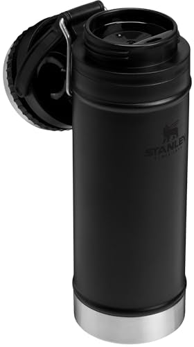 16 oz Insulated Stainless Steel Travel Mug with French Press A715