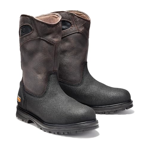 Steel Toe Pull-on Work Boot F8073