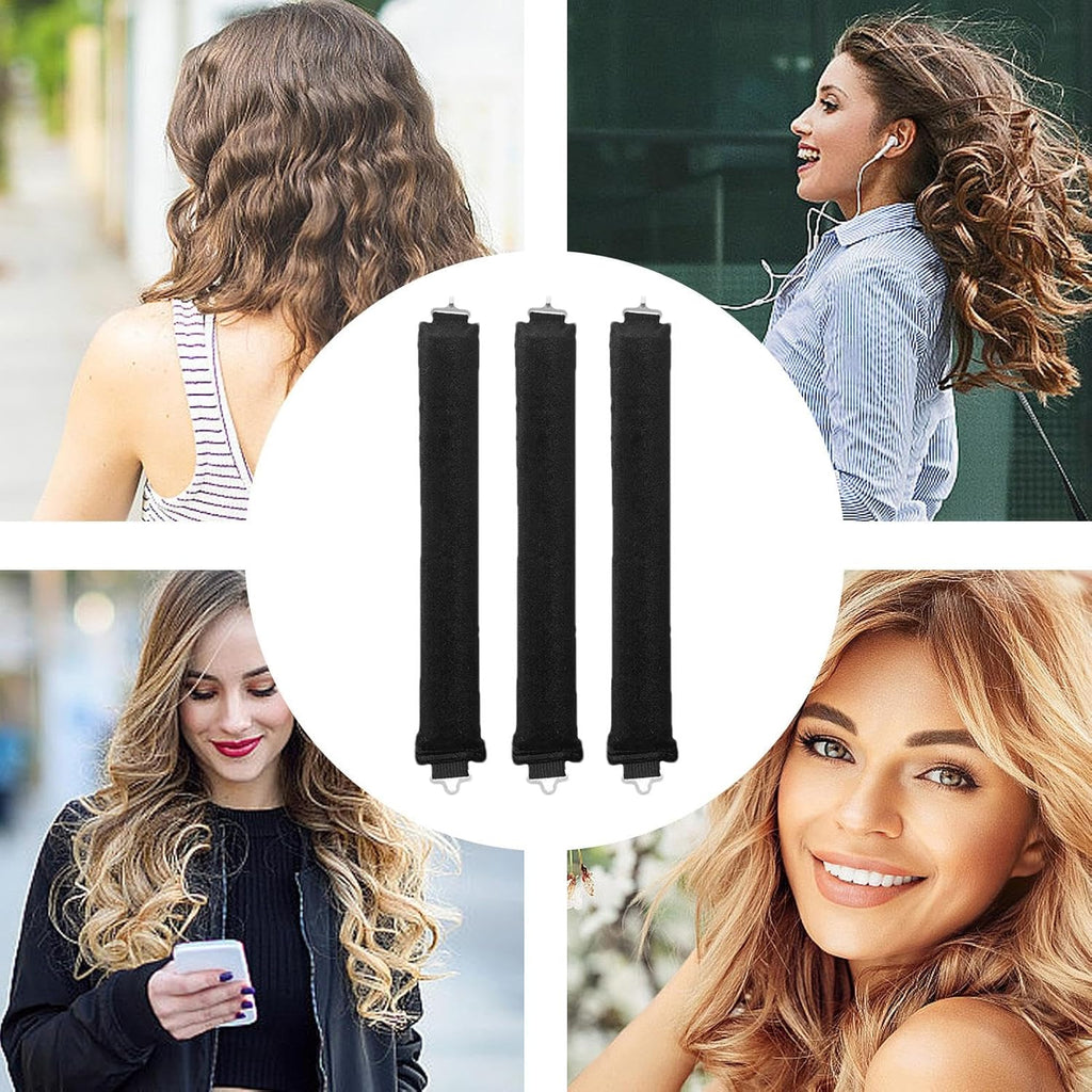 Velvet Heatless Curling Rods with Hook A102