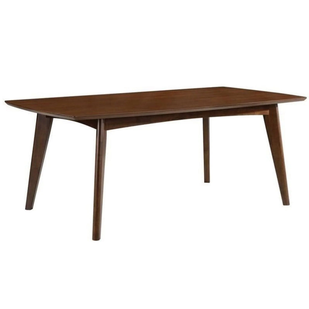 5 Piece Dining Table and 4-Chair Set in Dark Walnut T79267