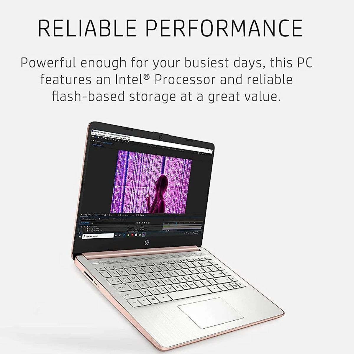 14" Ultral Light Laptop Intel Celeron Quad-Core N4120 16GB RAM 64GB eMMC Pink X862