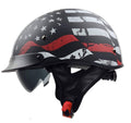 Half Size Warrior Motorcycle Helmet S17665