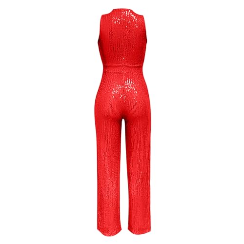 Sequin Sparkly Off the Shoulder Slim Jumpsuit E5265