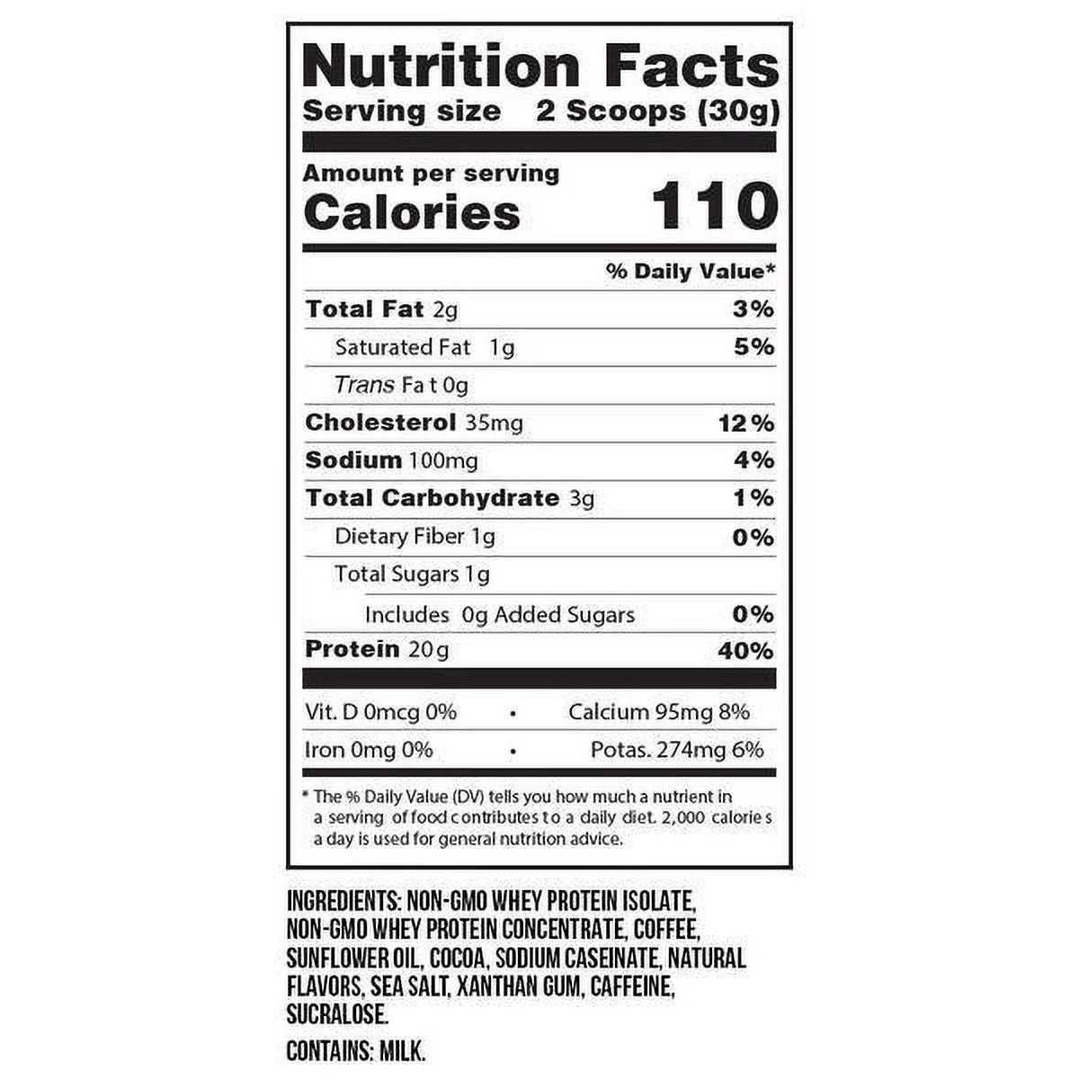 High Protein Iced Coffee Mocha Mint T4295