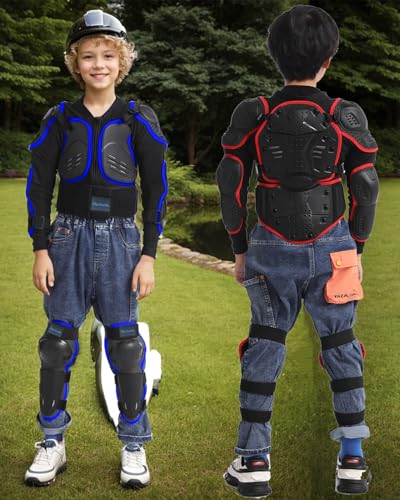 Kids Motorcycle Jacket Armor Suit B8953