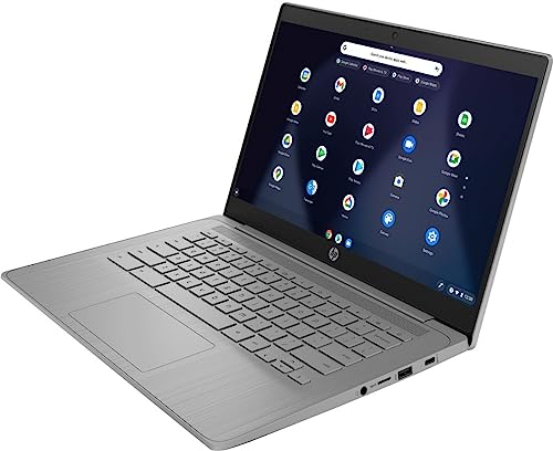 14 Inch Chromebook Laptop with Intel Celeron N4120 Processor, 4GB RAM, 64GB eMMC, Modern Gray Y299