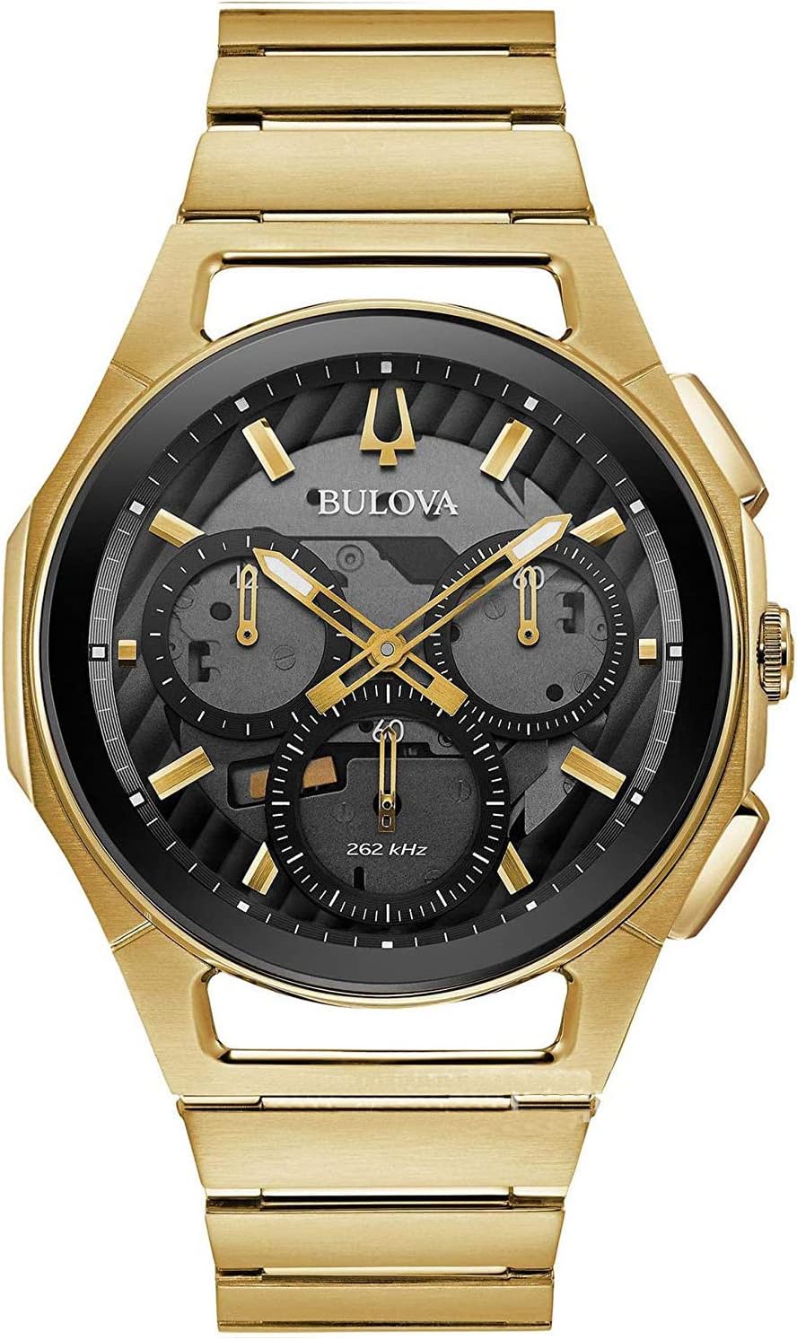 Gold-Tone Stainless Steel Quartz Chronograph Watch I881644
