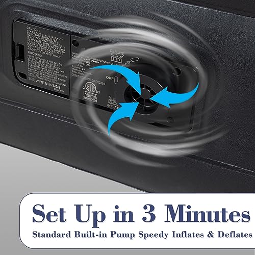 Queen Size Air Mattress with Built-in Pump V50495