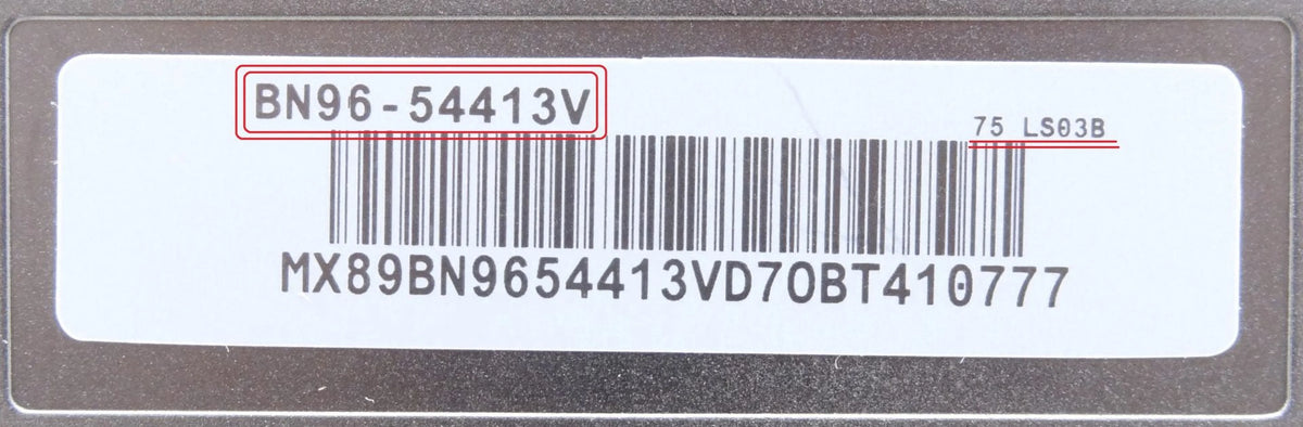 75" No Cords Used TV S29528