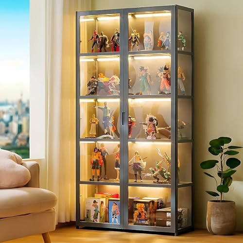 5-Tier Curio Display Cabinet with Acrylic Door Q3168