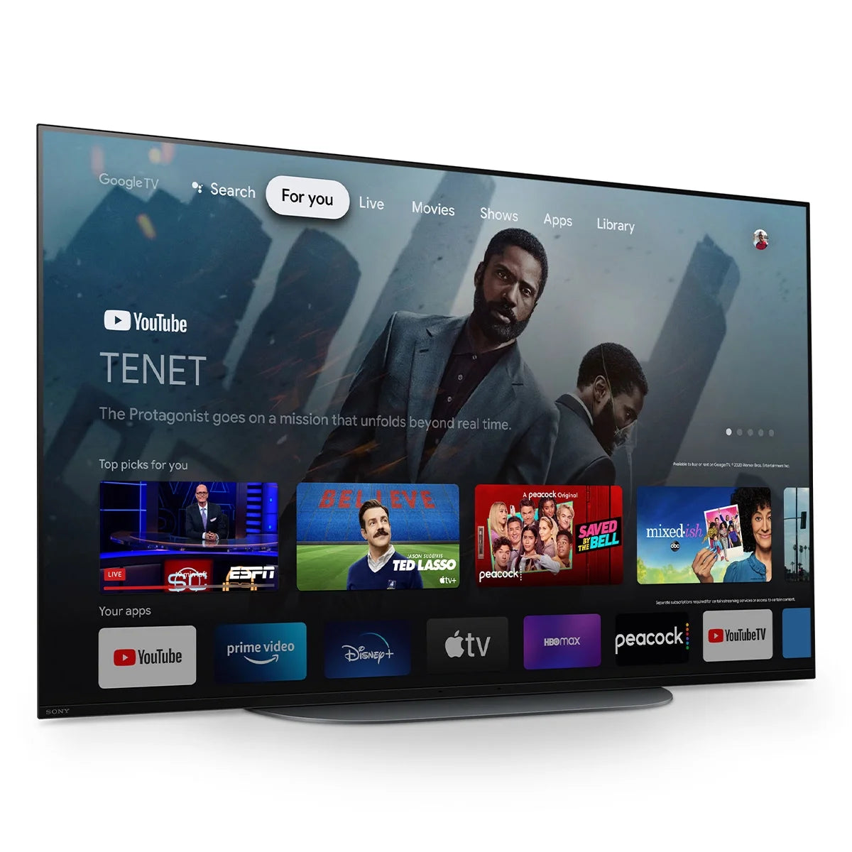 48” Class 4K HDR OLED Smart Television C6837