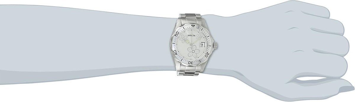 Silver Dial Stainless Steel Watch B75722