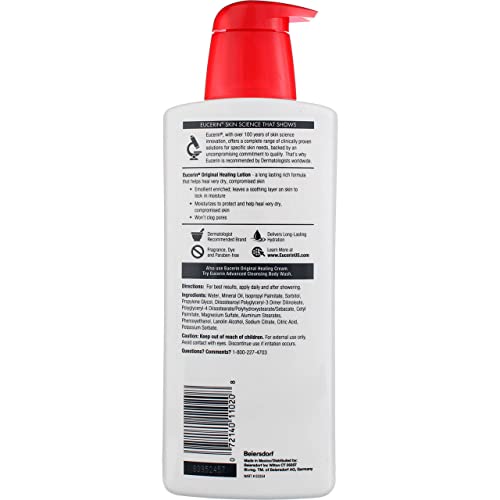 Fragrance Free Rich Lotion for Extremely Dry Skin, 8.4 fl. oz. Bottle (Pack of 3) B116374
