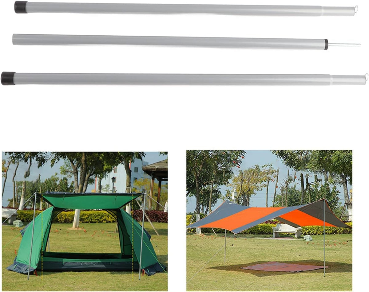 Telescoping Adjustable Iron Tarp Poles L726984