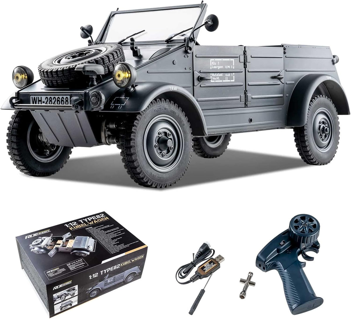 1/12 Kubelwagen Type 82 RC Rock Crawler U496