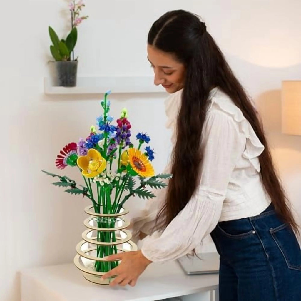 Wooden Vase for Lego Flowers R927432