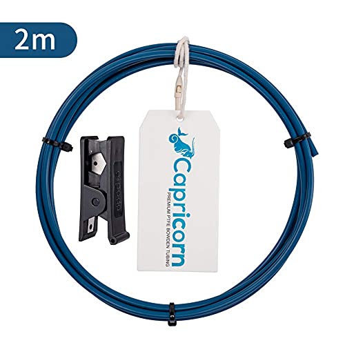 PTFE Tubing 1.75MM Filament with Pneumatic Fittings & Tube Cutter for 3D Printer D61694