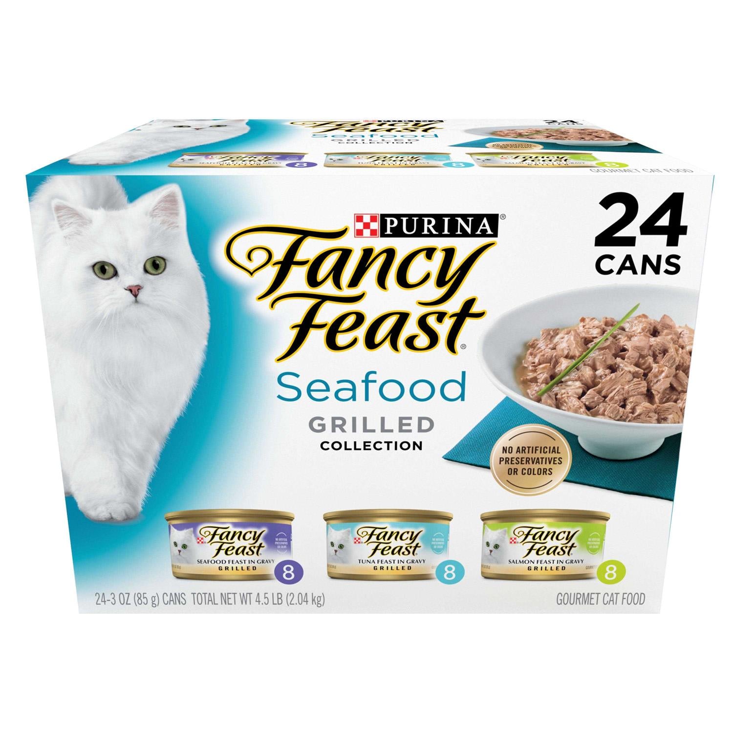 Seafood Grilled Wet Cat Food D644432