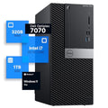 Dell Optiplex 7070 Tower Desktop Computer Intel i7-9700 32GB DDR4 RAM 1TB SSD Windows 11 Pro Internal Wi-Fi 6 PCIe Adapter (Renewed) Y33306