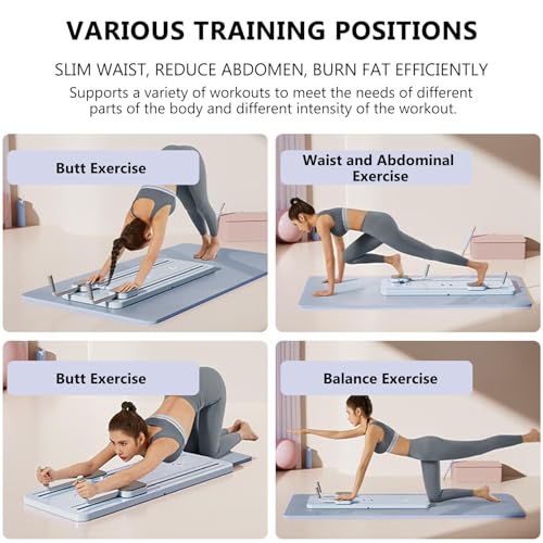 Multi-Purpose Foldable Pilates Reformer Board D2639