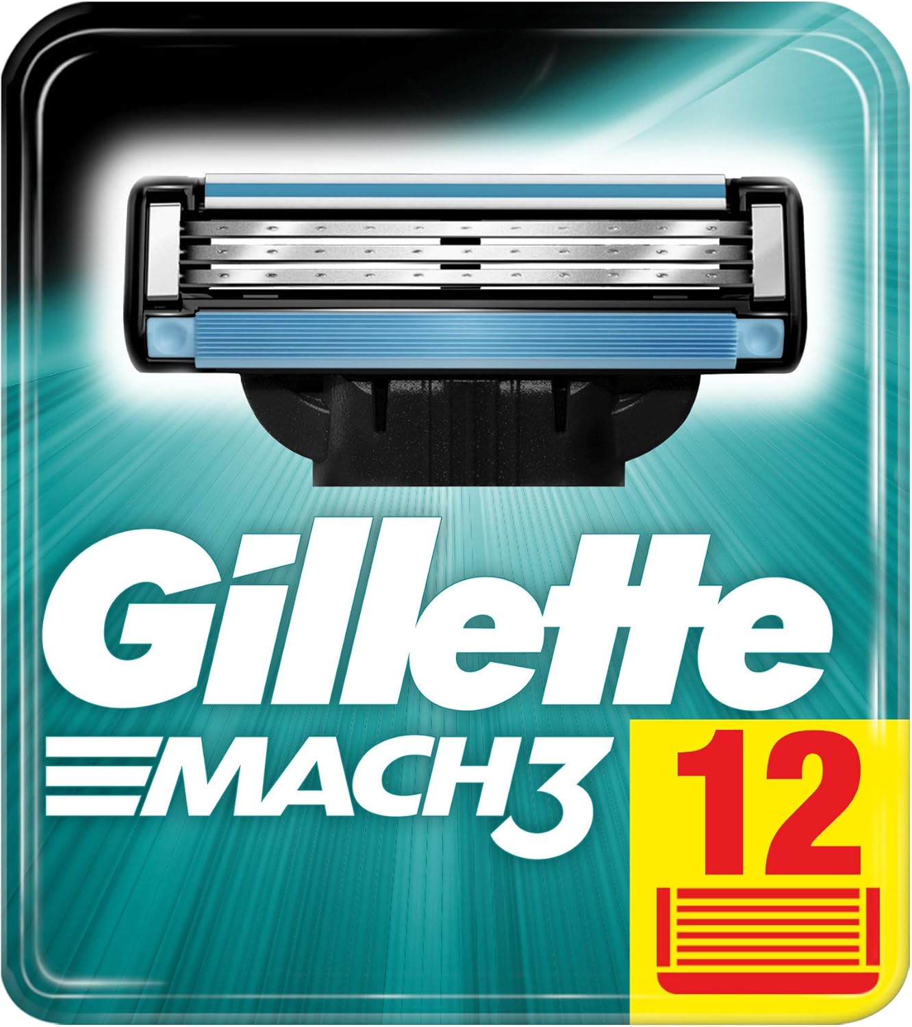 12 Pieces Mach3 Razor Blades M31509