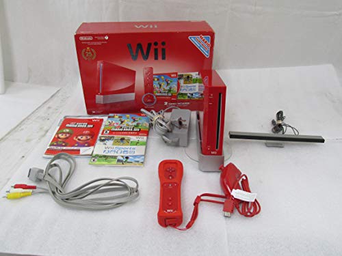 Red Wii Hardware Bundle J55562