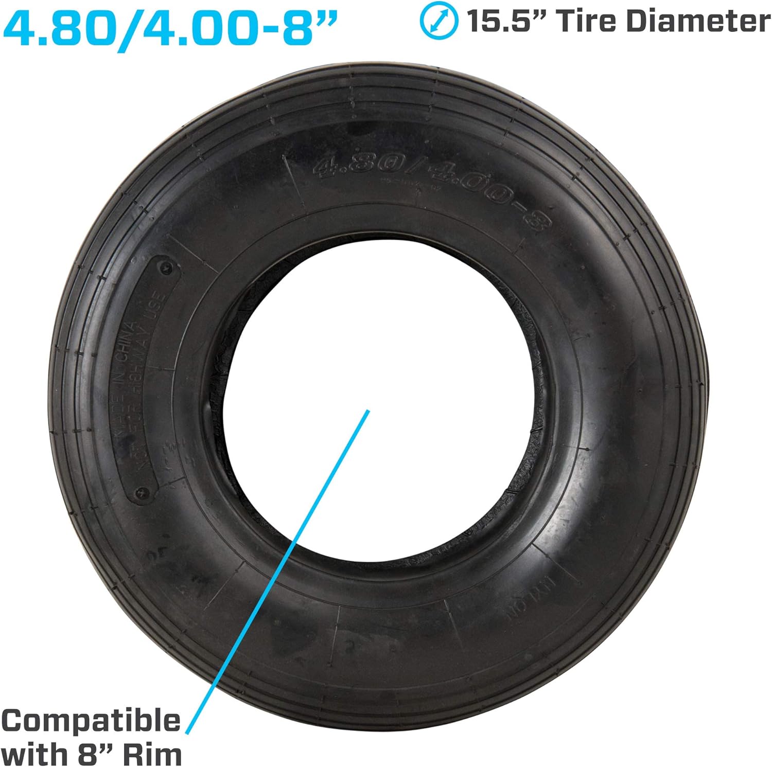 4.80/4.00-8" Pneumatic Tire U310819