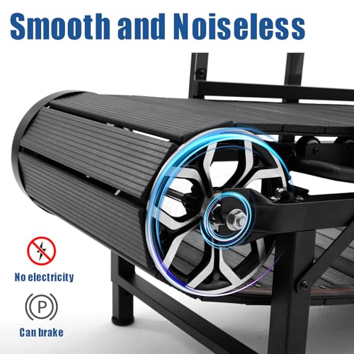 Non-Electric Dog Treadmill with Step Counter, Adjustable Incline & Brake A342158