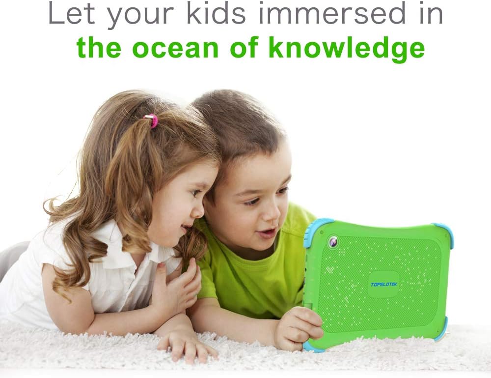 Green 7 Android Kids Tablet 1GB + 32GB Pack of 2 T874